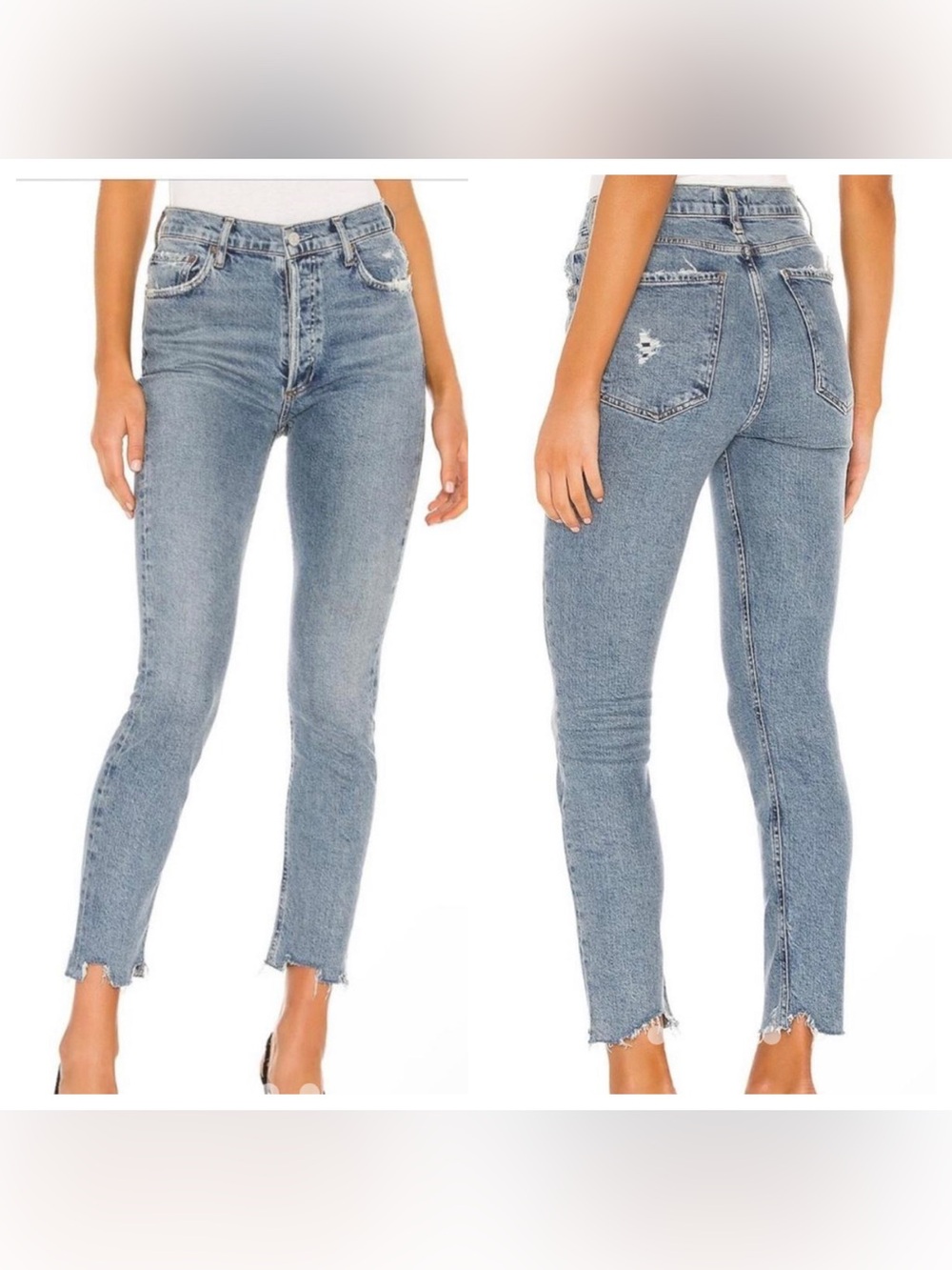 Agolde Nico Button Fly Jeans